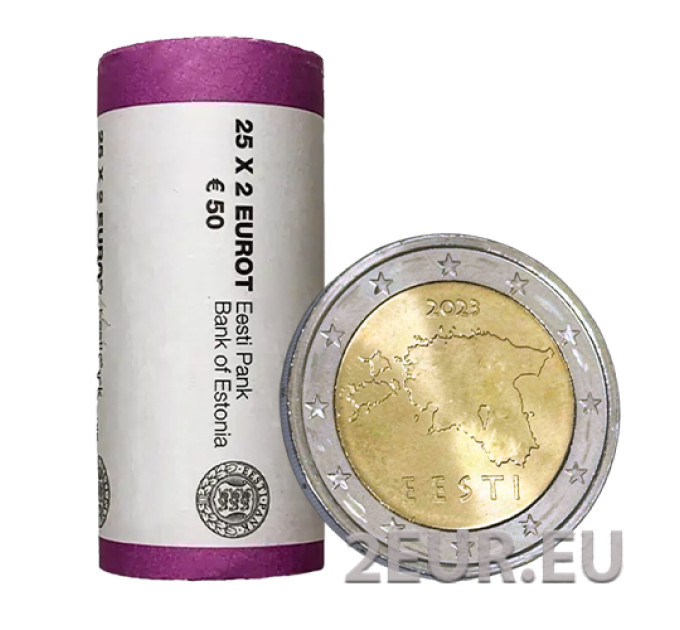 ESTLAND 2 EURO-ROLLE 2023