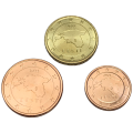 Estland 1,5,10 Cent UNZ 2022