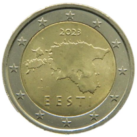 Estland 2 Euro UNZ 2023