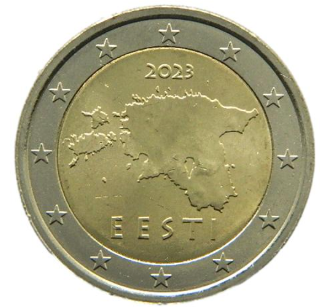 Estland 2 Euro UNZ 2023