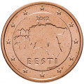 Estland 2 Cent UNZ 2012