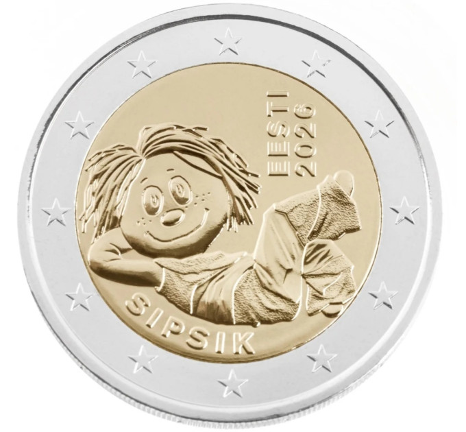 Estland 2 Euro UNZ 2026 - Sipsik