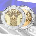 Estland 2 Euro UNZ 2018 - Baltikum - 100 Jahre Unabhängigkeit