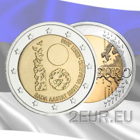 Estland 2 euro UNZ 2018/2 - 100 Jahre Republik Estland