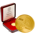 Estland 100 Krone Goldmünze PP 2010 - DAS ESTISCHE VOLK