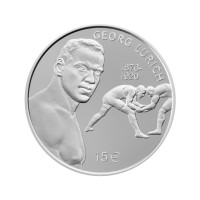 Estland 15 Euro Silbermünze PP 2026 - Georg Lurich