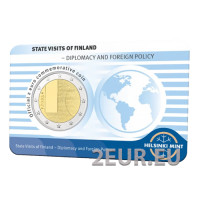 Finnland 2 euro BU 2025 - Staatsbesuche Finnlands – Diplomatie und Außenpolitik - Eng