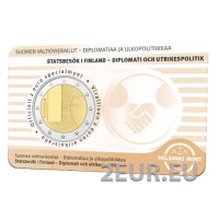 Finnland 2 euro BU 2025 - Staatsbesuche Finnlands – Diplomatie und Außenpolitik - Fin/Swed