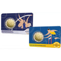 Finnland 2 euro BU 2025 - 100 Jahre Finnland-Schweden Leichtathletik International - Fin/Swed + Ang