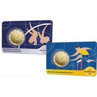 Finnland 2 euro BU 2025 - 100 Jahre Finnland-Schweden Leichtathletik International - Fin/Swed + Ang