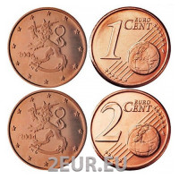Finnland 1,2 Cent UNC 2004
