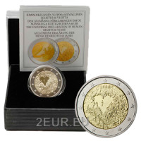 Finnland 2 euro proof 2008 - 60 Jahre Verkündung der Menschenrechte  