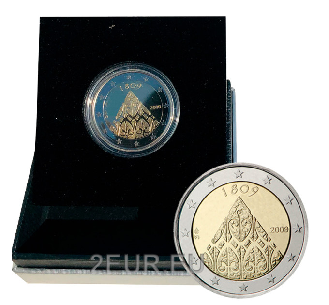 Finnland 2 euro proof 2009 - 200. Jahrestag der Autonomie 