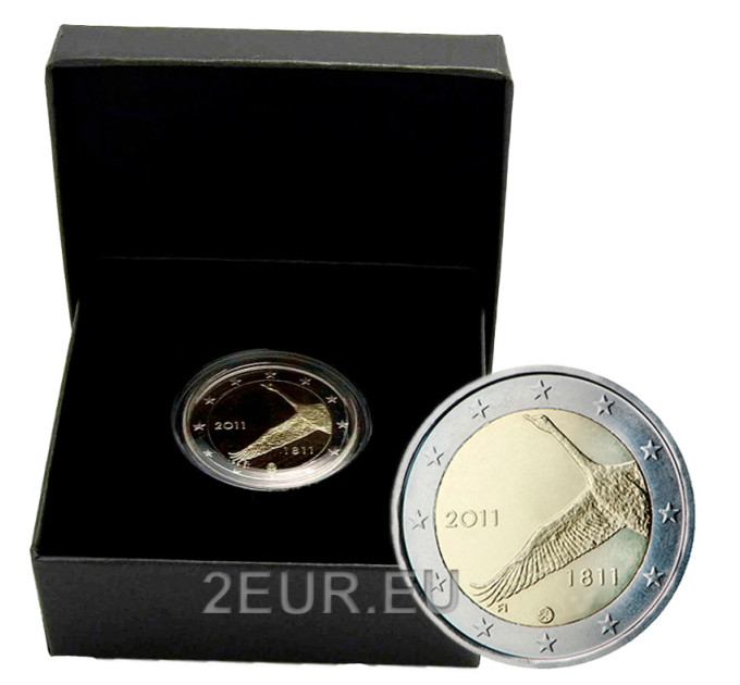 Finnland 2 euro proof 2011 - 200 Jahre Nationalbank 