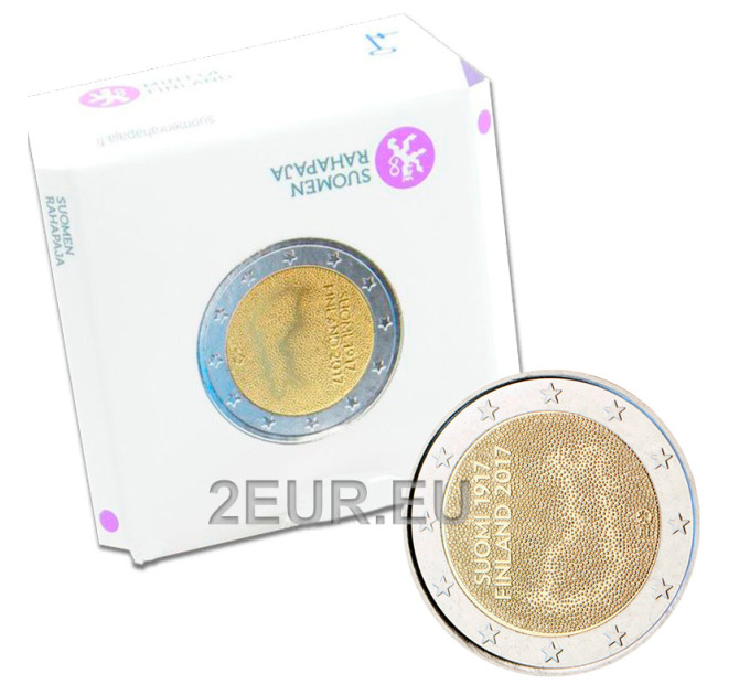 Finnland 2 euro proof 2017 - 100 Jahre Unabhängigkeit 