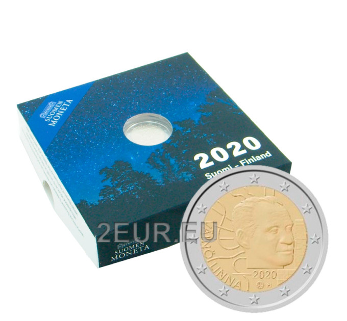 Finnland 2 euro proof 2020 - 100. Geburtstag von Väinö Linna 