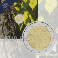 Finnland 2 euro Proof 2024 - Finnische Architektur