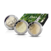 Finnland 2 euro Proof 2024 - Finnische Architektur + Demokratie