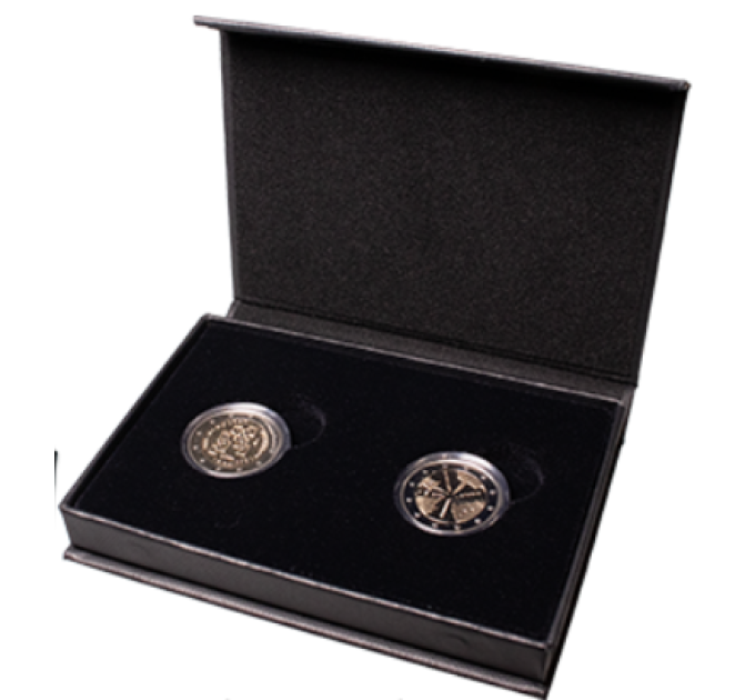 Finnland 2 euro Proof 2024 - Finnische Architektur + Demokratie