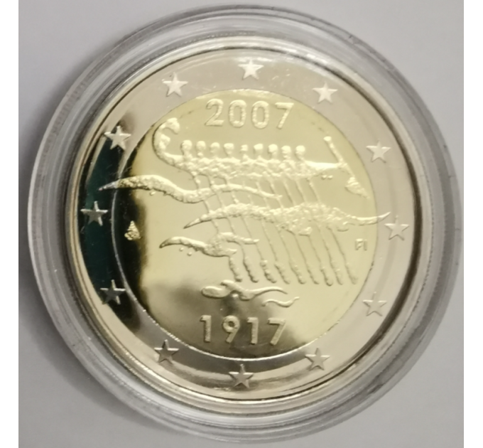 Finnland 2 euro proof 2007 - 90 Jahre Unabhängigkeit 