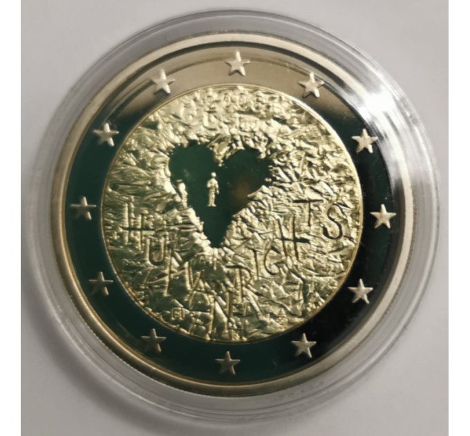 Finnland 2 euro proof 2008 - 60 Jahre Verkündung der Menschenrechte  