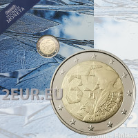 Finnland 2 euro proof 2022 - 35 Jahre Erasmus Programm  