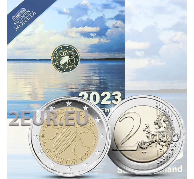 Finnland 2 euro proof 2023 - Finnlands erstes Naturschutzgesetz 