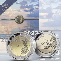 Finnland 2 euro proof 2023 - Sozial- und Gesundheitsdienste