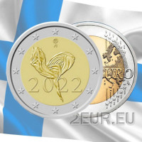 Finnland 2 euro UNC 2022 - Finnisches Nationalballett 100 Jahre