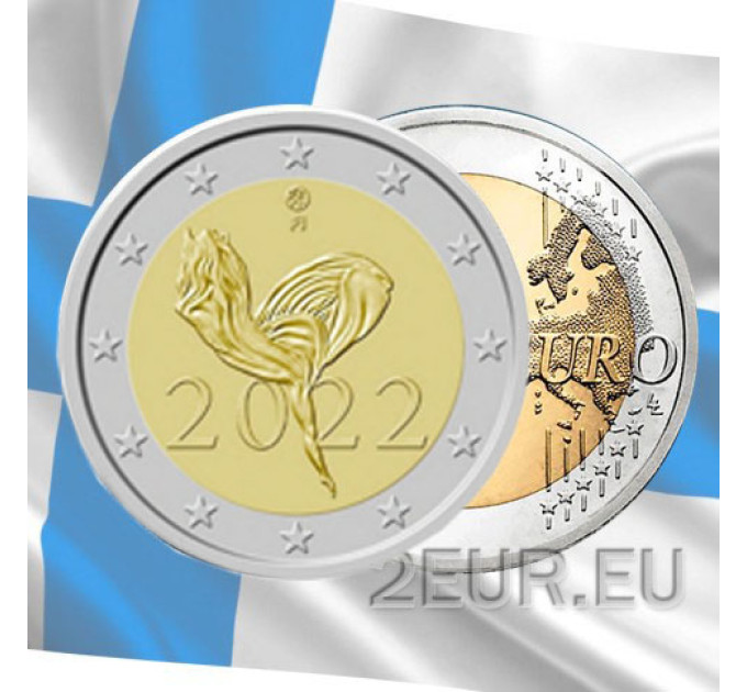 Finnland 2 euro UNC 2022 - Finnisches Nationalballett 100 Jahre