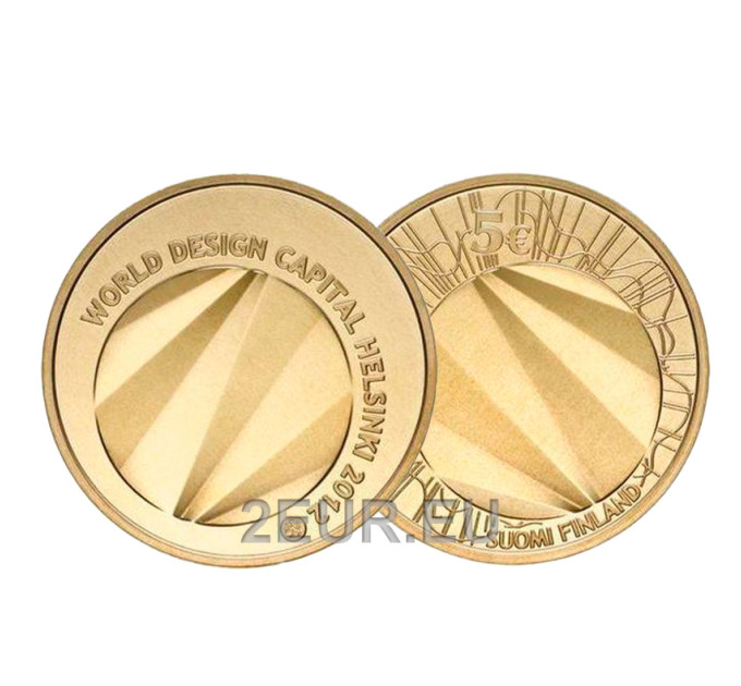 Finnland 5 euro UNC 2012 - World Design Capital Helsinki
