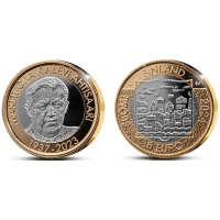 Finnland 5 euro proof 2024 - Präsidenten Finnlands – Martti Ahtisaari
