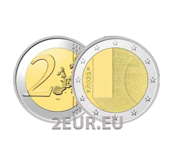 Finnland 2 euro UNC 2025 - Staatsbesuche Finnlands – Diplomatie und Außenpolitik