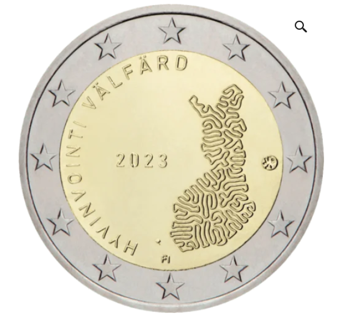 Finnland 2 euro UNC 2023 - Sozial- und Gesundheitsdienst