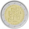 Finnland 2 euro UNC 2024 - Wahlen und Demokratie