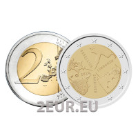 Finnland 2 euro UNC 2024 - Finnische Architektur