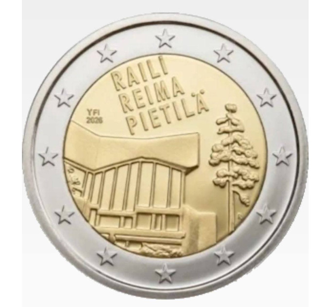 Finnland 2 euro UNC 2026 - Raili und Reima Pietilä
