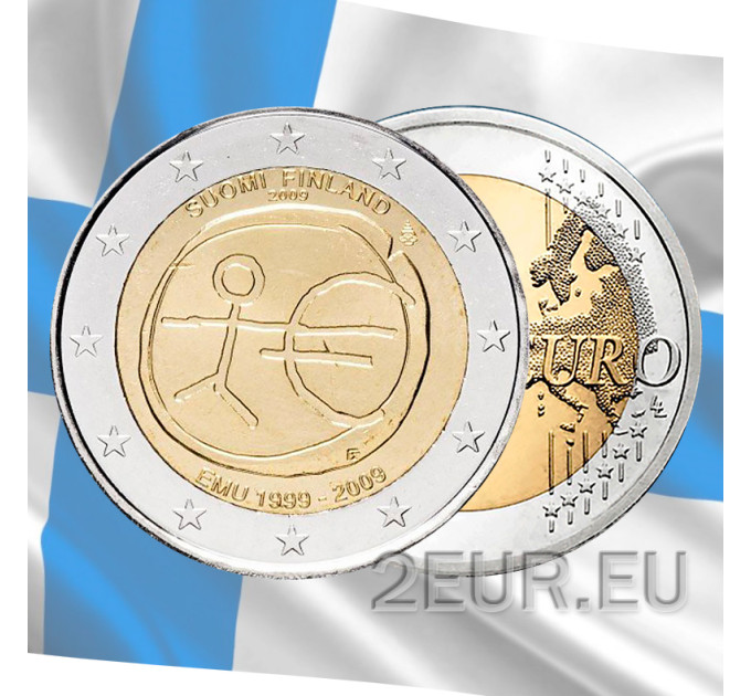 Finnland 2 euro UNC 2009 - 10 Jahre Euro