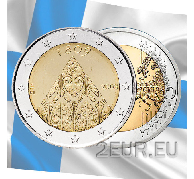 Finnland 2 euro UNC 2009 - 200. Jahrestag der Autonomie