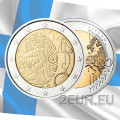 Finnland 2 euro UNC 2010 - 150 Jahre Finnische Währung - Markka
