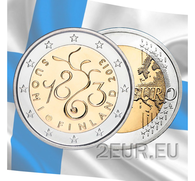 Finnland 2 euro UNC 2013 - 150. Jahrestag des Parlaments von 1863