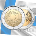 Finnland 2 euro UNC 2015 - 30 Jahre EU-Flagge