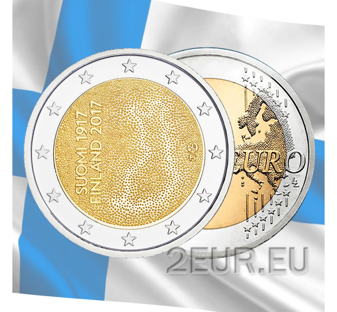 Finnland 2 euro UNC 2017 - 100 Jahre Unabhängigkeit