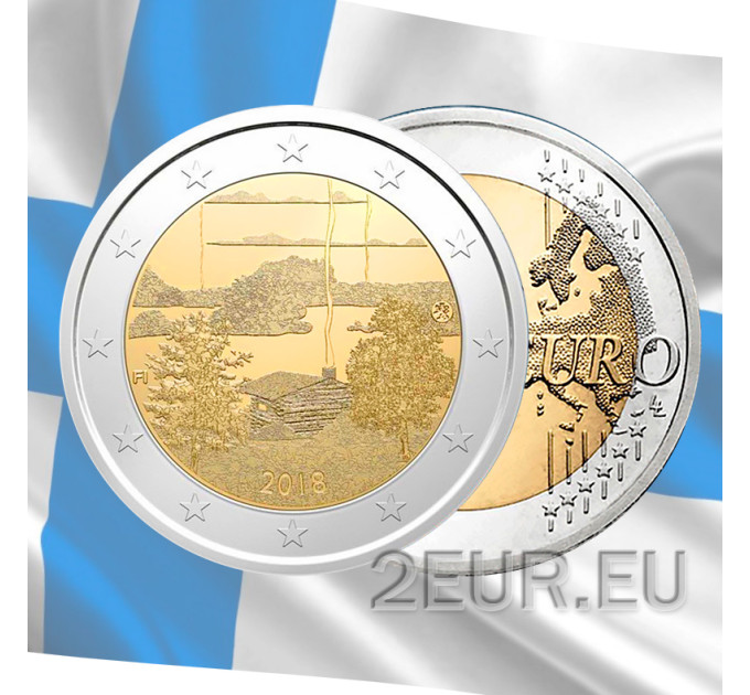 Finnland 2 euro UNC 2018/2 - Finnische Saunakultur