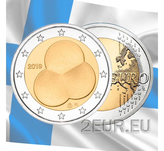 Finnland 2 euro UNC 2019 - 100 Jahre Verfassungsgesetz von Finnland