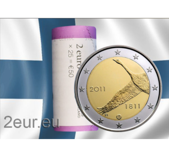 Finnland 2 EURO-ROLLE 2011 – 200 Jahre Nationalbank