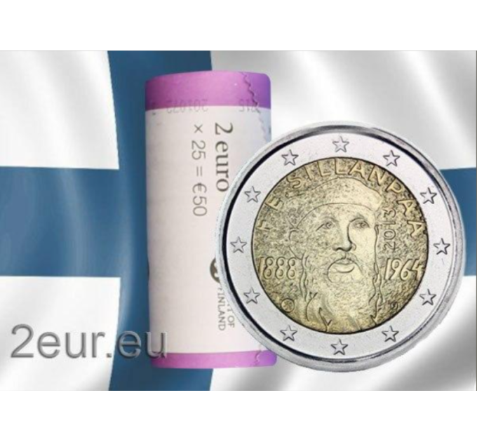Finnland 2 EURO-ROLLE 2013 – 125. Geburtstag von Frans Eemil Sillanpää