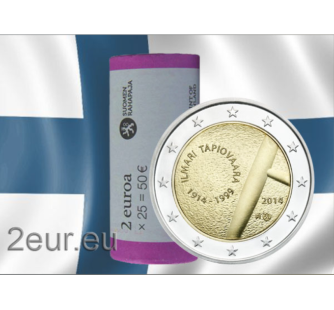 Finnland 2 EURO-ROLLE 2014 – 100. Geburtstag der Designerin und Innenarchitektin Ilmari Tapiovaara
