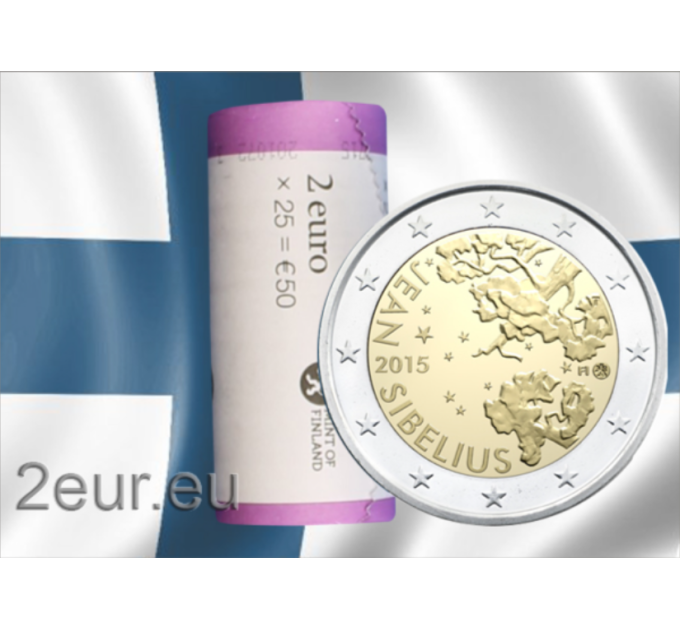 Finnland 2 EURO-ROLLE 2015 – 150. Geburtstag des Komponisten Jean Sibelius