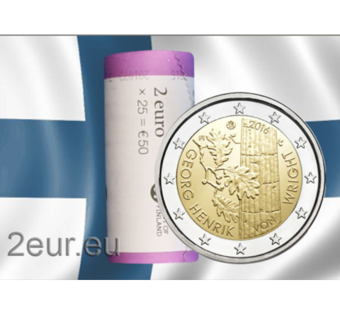 Finnland 2 EURO-ROLLE 2016 – 100. Geburtstag von Georg Henrik von Wright